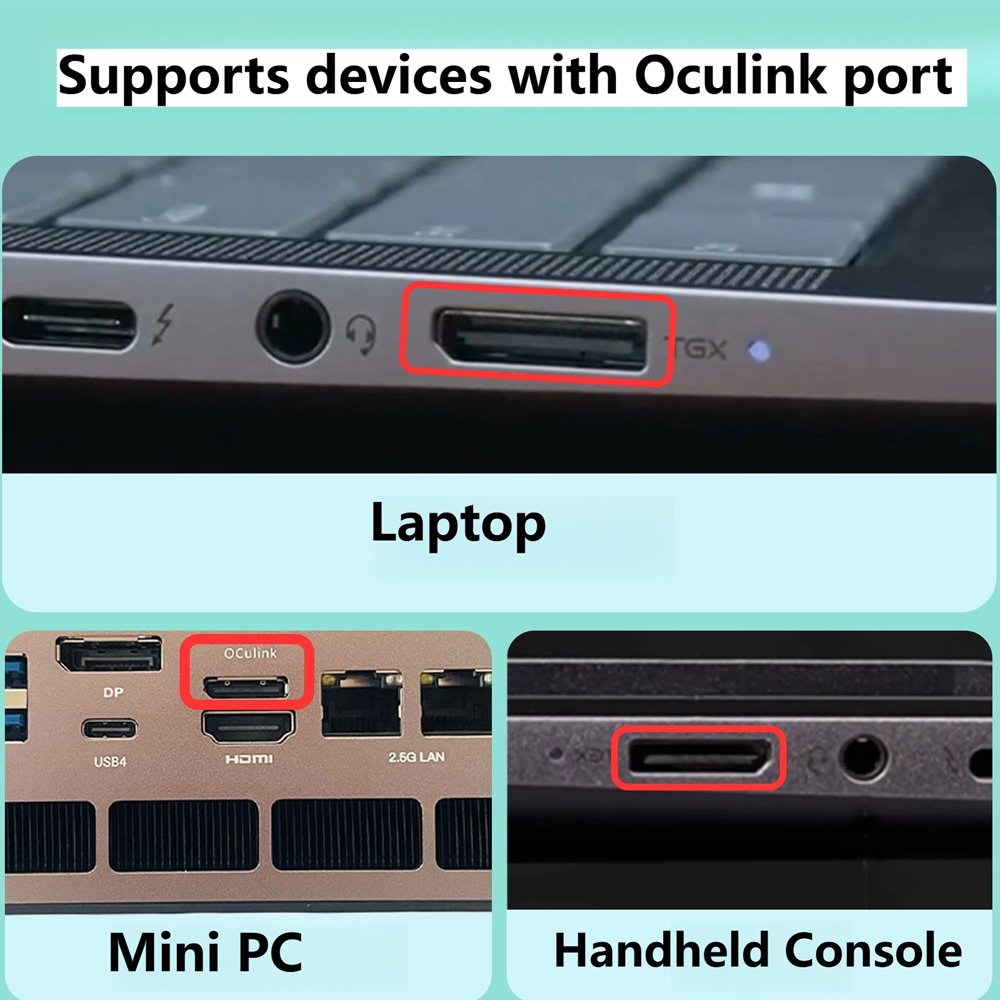 Dock de Placa Gráfica Oculink  - Oculink Egpu Dock Graphics Card avaliação e preço
