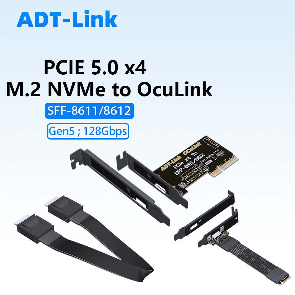 Adaptador PCIE 5.0 X4 Gen5 M.2 - Oculink Egpu Dock Graphics Card avaliação e preço